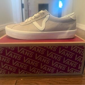 Vans suede top lows, suede French oak/marshmellow